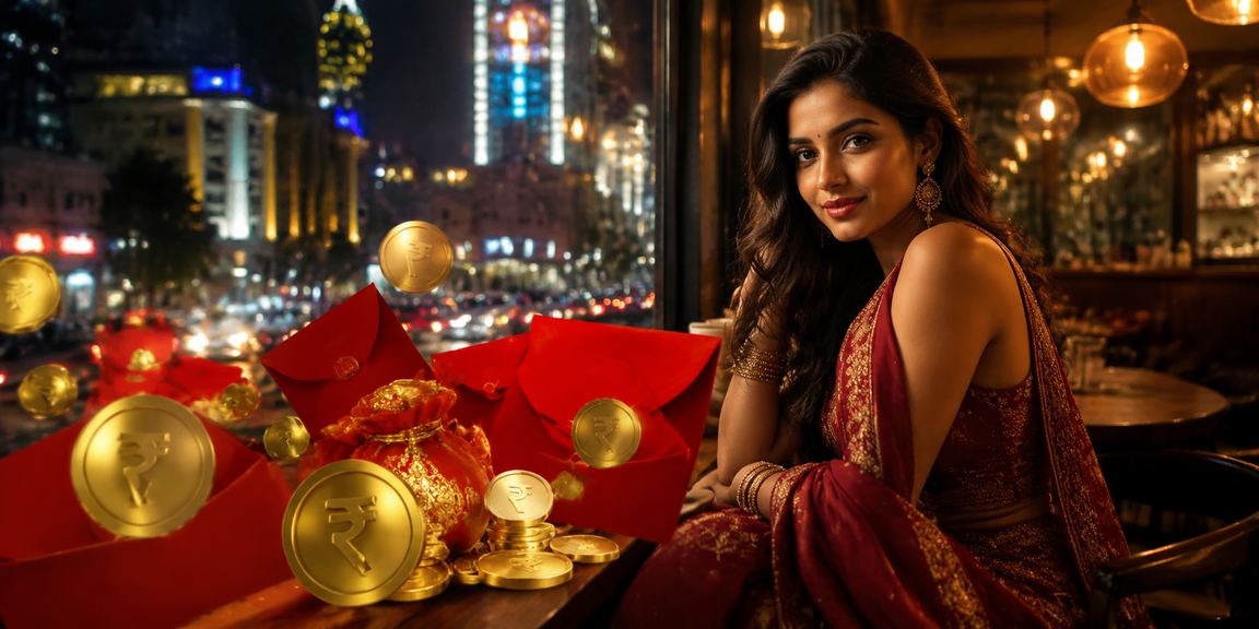 Red envelope festive bonus promotion near MG Road Bangalore